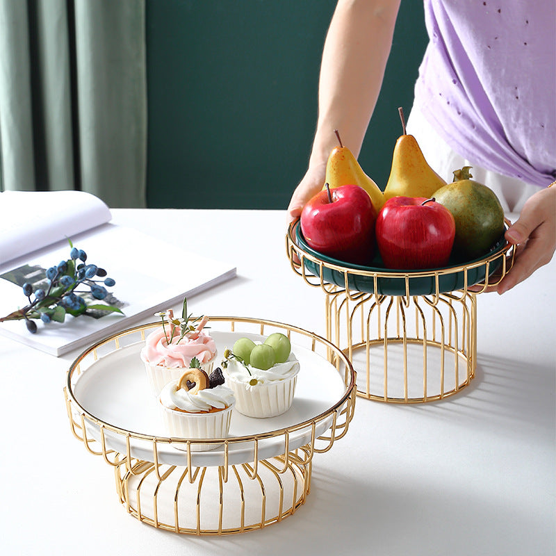 Restaurant Hotel Cake Dessert Table Set Ceramic Tray 1-3 Tiers Display Rack Restaurant Hotel Cake Dessert Table Set Ceramic Tray 1-3 Tiers Display Rack