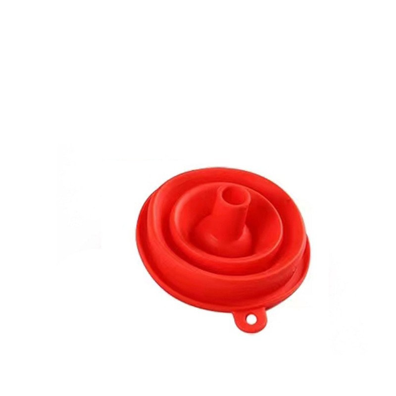 Silicone Funnel Set - Heat Resistant, Retractable, Food Grade, Set of 2 Random Color Silicone Funnel Set - Heat Resistant, Retractable, Food Grade, Set of 2 Random Color