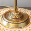 Ultra Size Solid Brass Stand Lamp Tiffany Table Lamp with Flower Decorated Shell Lamp Shade Ultra Size Solid Brass Stand Lamp Tiffany Table Lamp with Flower Decorated Shell Lamp Shade