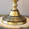 Ultra Size Solid Brass Stand Lamp Tiffany Table Lamp with Flower Decorated Shell Lamp Shade Ultra Size Solid Brass Stand Lamp Tiffany Table Lamp with Flower Decorated Shell Lamp Shade