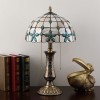 Tiffany Lamp Table Lamp Shell Flowers Lampshade Solid Brass Vase Base Tiffany Lamp Table Lamp Shell Flowers Lampshade Solid Brass Vase Base