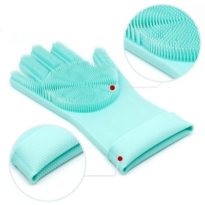 Versatile Silicone Waterproof Gloves for Durable Housework Versatile Silicone Waterproof Gloves for Durable Housework