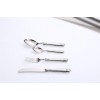 Cutlery Set of 4 With Hollow Handle, Wheat Engraving 304 Stainless Steel Fork, Knife, Spoon Cutlery Set of 4 With Hollow Handle, Wheat Engraving 304 Stainless Steel Fork, Knife, Spoon