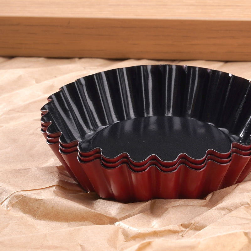 Small Egg Tart Mold Fruit Pie Plate Cake Mold Non Stick Bakeware Set of 3 Small Egg Tart Mold Fruit Pie Plate Cake Mold Non Stick Bakeware Set of 3