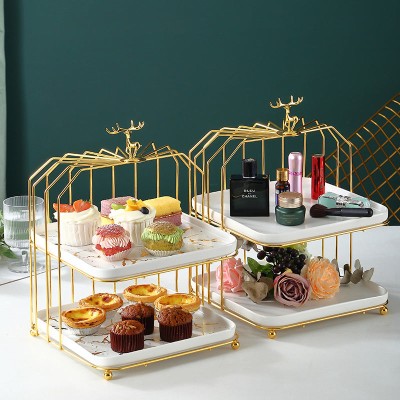 Restaurant Afternoon Tea Snack Candy Display Stand: Ceramic Snack Tray Dessert Storage Rack Restaurant Afternoon Tea Snack Candy Display Stand: Ceramic Snack Tray Dessert Storage Rack