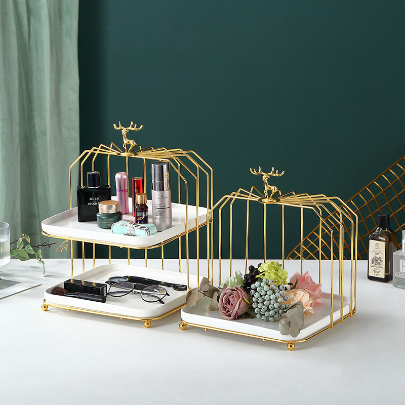 Restaurant Afternoon Tea Snack Candy Display Stand: Ceramic Snack Tray Dessert Storage Rack Restaurant Afternoon Tea Snack Candy Display Stand: Ceramic Snack Tray Dessert Storage Rack