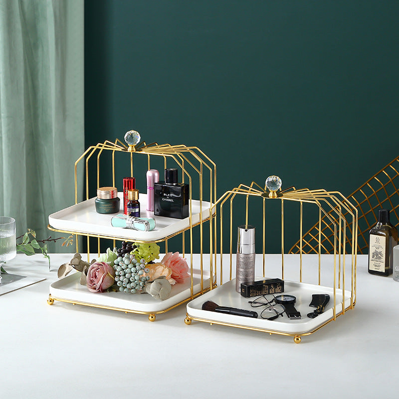 Restaurant Afternoon Tea Snack Candy Display Stand: Ceramic Snack Tray Dessert Storage Rack Restaurant Afternoon Tea Snack Candy Display Stand: Ceramic Snack Tray Dessert Storage Rack