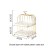 10'' Double Layer/Deer/White Plate  + $37.00 