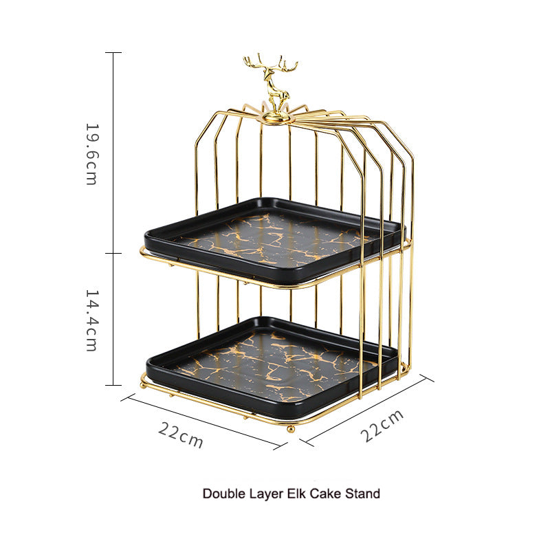 Elegant Ceramic Snack Tray: Afternoon Tea Delights and Candy Display Stand for Dessert Storage Elegant Ceramic Snack Tray: Afternoon Tea Delights and Candy Display Stand for Dessert Storage