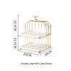 Elegant Ceramic Snack Tray: Afternoon Tea Delights and Candy Display Stand for Dessert Storage