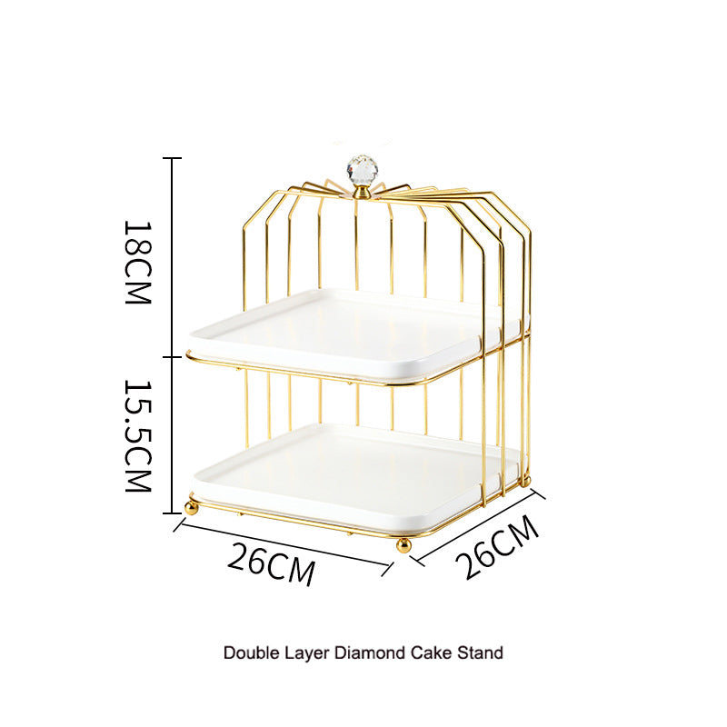 Elegant Ceramic Snack Tray: Afternoon Tea Delights and Candy Display Stand for Dessert Storage Elegant Ceramic Snack Tray: Afternoon Tea Delights and Candy Display Stand for Dessert Storage