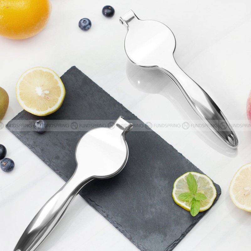 Eternal Press Stainless Steel Lemon Squeezer – Crafted for Fresh Citrus Elixirs Eternal Press Stainless Steel Lemon Squeezer – Crafted for Fresh Citrus Elixirs