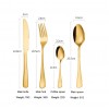 Stainless Steel Flatware 6 Sets 24 Pcs Fork, Spoon, Knife, Coffee Spoon, Set of 4 Cutlery Set With Storage Rack