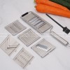 Stainless Steel Multifunctional Vegetable Cutter Grater 8 Pieces