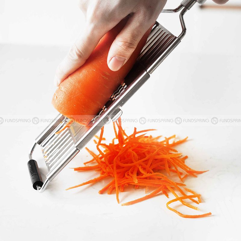 Stainless Steel Multifunctional Vegetable Cutter Grater 8 Pieces Stainless Steel Multifunctional Vegetable Cutter Grater 8 Pieces