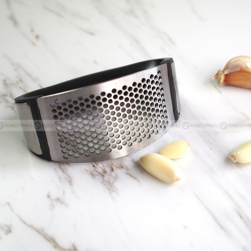 Stainless Steel Ring Hand-held Garlic Press Manual Garlic Masher 3 Pcs Stainless Steel Ring Hand-held Garlic Press Manual Garlic Masher 3 Pcs