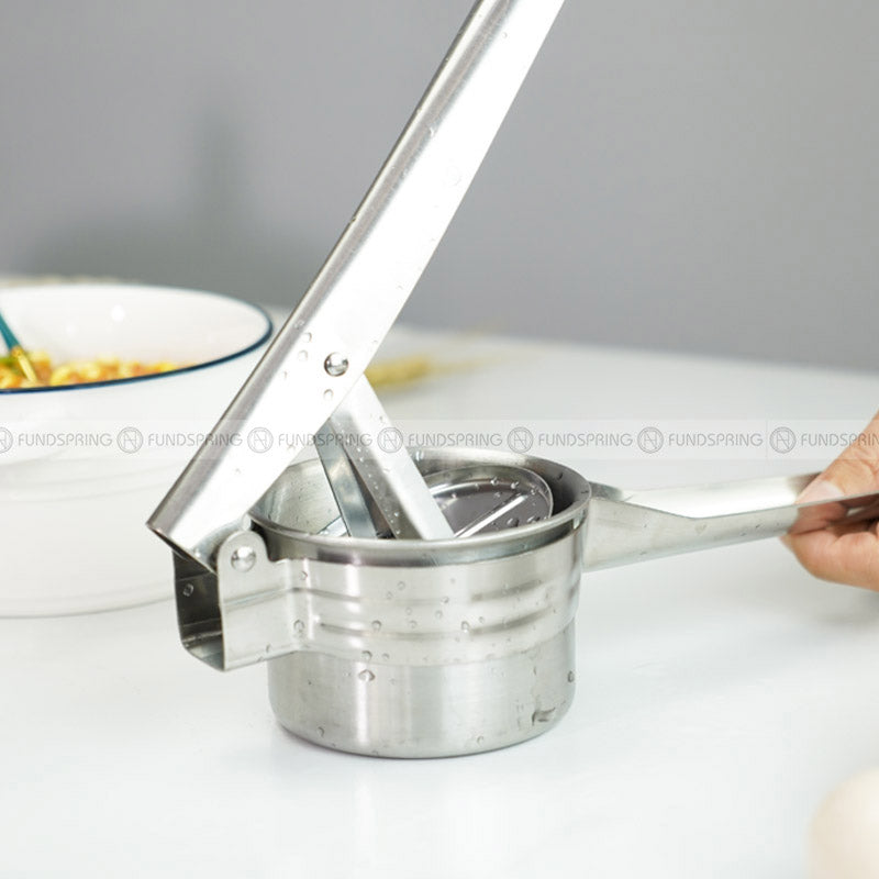 Stainless Steel Water Squeezer Dehydrator Kitchen Tool Potato Masher Juicer Stainless Steel Water Squeezer Dehydrator Kitchen Tool Potato Masher Juicer