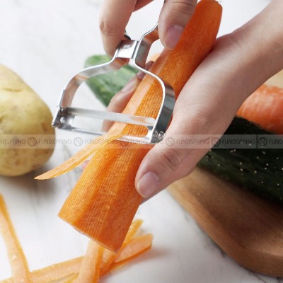 Stainless Steel Y Peeler Multifunctional Melon And Fruit Grater Set of 3 Stainless Steel Y Peeler Multifunctional Melon And Fruit Grater Set of 3