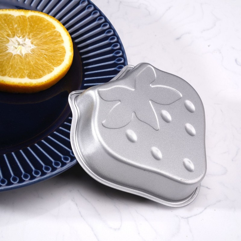 Strawberry Shaped Pudding Mold Jelly Pudding Mold Cake Baking Pan Strawberry Shaped Pudding Mold Jelly Pudding Mold Cake Baking Pan