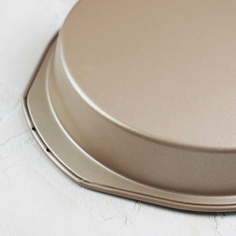 Thickened 9-inch Round Pizza Pan Cake Mold Fruit Pie Pan Baking Mold Thickened 9-inch Round Pizza Pan Cake Mold Fruit Pie Pan Baking Mold