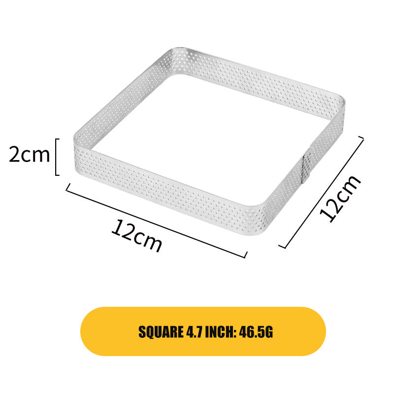Mousse Circle Thickened Punched Cake Ring Baking Cake Mold Baking Tool Mousse Circle Thickened Punched Cake Ring Baking Cake Mold Baking Tool