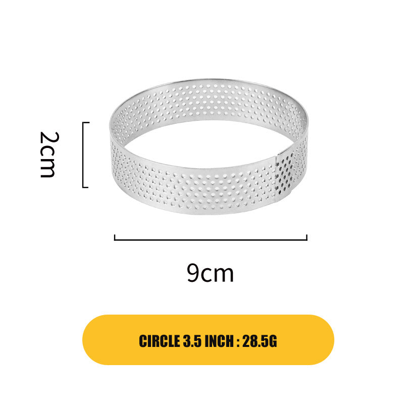 Mousse Circle Thickened Punched Cake Ring Baking Cake Mold Baking Tool Mousse Circle Thickened Punched Cake Ring Baking Cake Mold Baking Tool