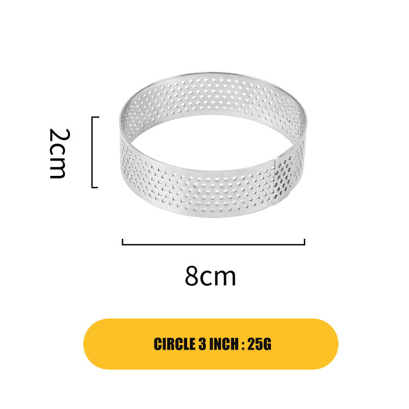 Mousse Circle Thickened Punched Cake Ring Baking Cake Mold Baking Tool Mousse Circle Thickened Punched Cake Ring Baking Cake Mold Baking Tool