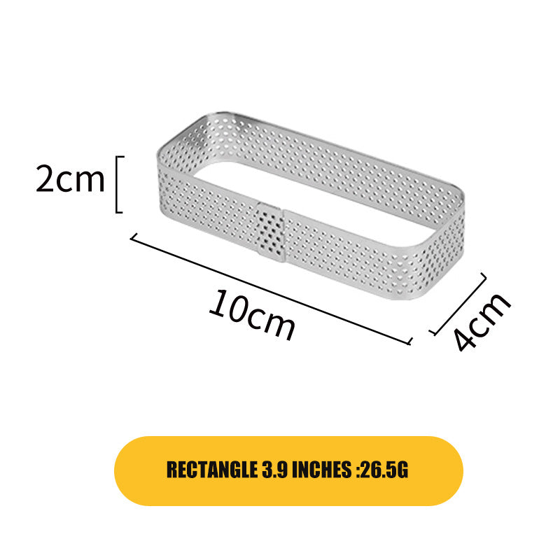 Mousse Circle Thickened Punched Cake Ring Baking Cake Mold Baking Tool Mousse Circle Thickened Punched Cake Ring Baking Cake Mold Baking Tool