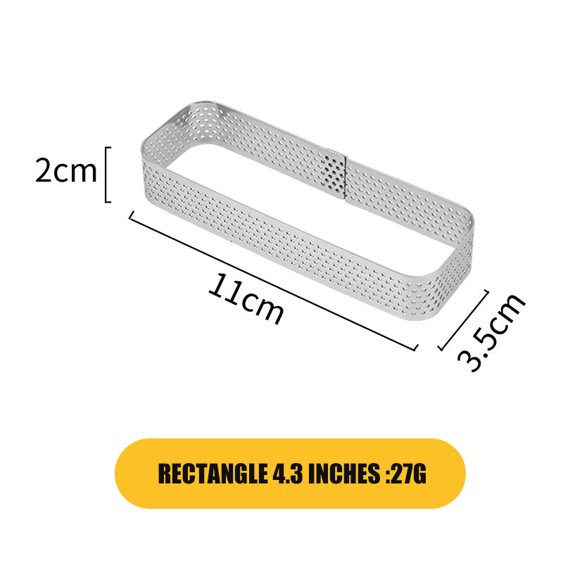 Mousse Circle Thickened Punched Cake Ring Baking Cake Mold Baking Tool Mousse Circle Thickened Punched Cake Ring Baking Cake Mold Baking Tool