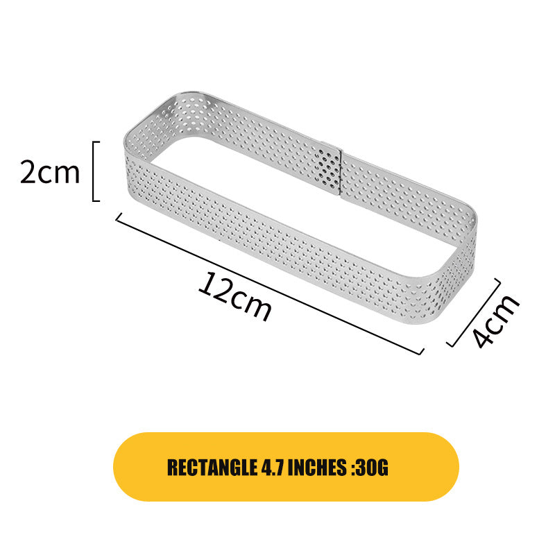 Mousse Circle Thickened Punched Cake Ring Baking Cake Mold Baking Tool Mousse Circle Thickened Punched Cake Ring Baking Cake Mold Baking Tool