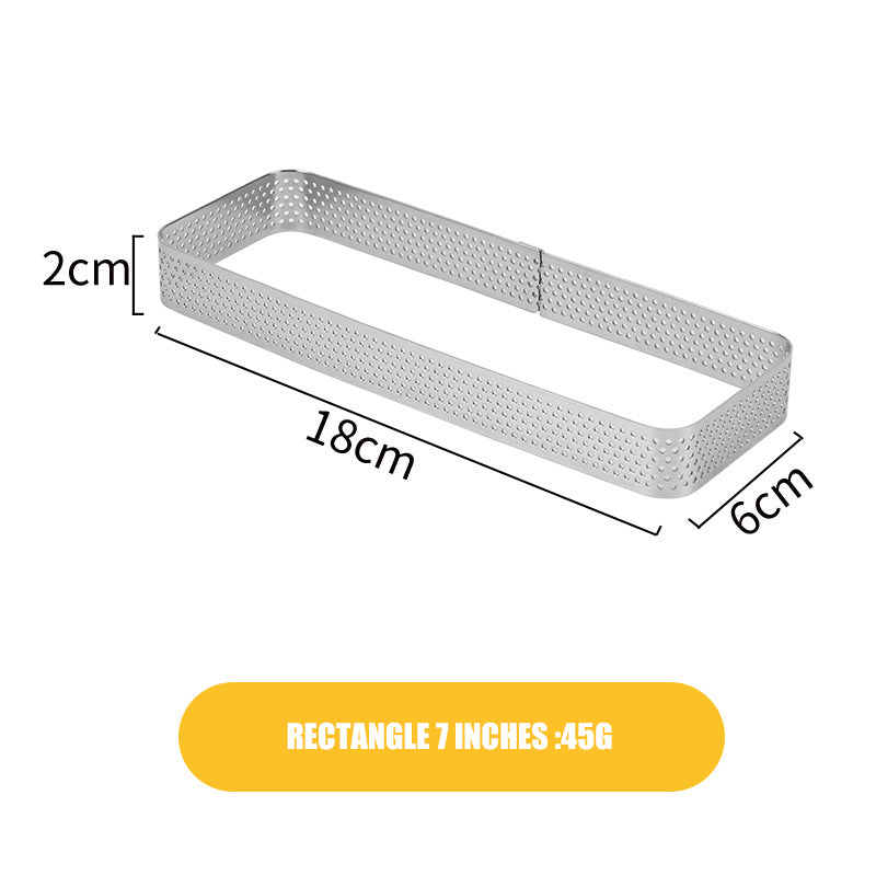 Mousse Circle Thickened Punched Cake Ring Baking Cake Mold Baking Tool Mousse Circle Thickened Punched Cake Ring Baking Cake Mold Baking Tool