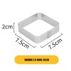 Mousse Circle Thickened Punched Cake Ring Baking Cake Mold Baking Tool Mousse Circle Thickened Punched Cake Ring Baking Cake Mold Baking Tool