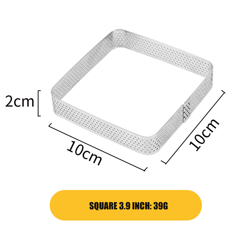 Mousse Circle Thickened Punched Cake Ring Baking Cake Mold Baking Tool Mousse Circle Thickened Punched Cake Ring Baking Cake Mold Baking Tool