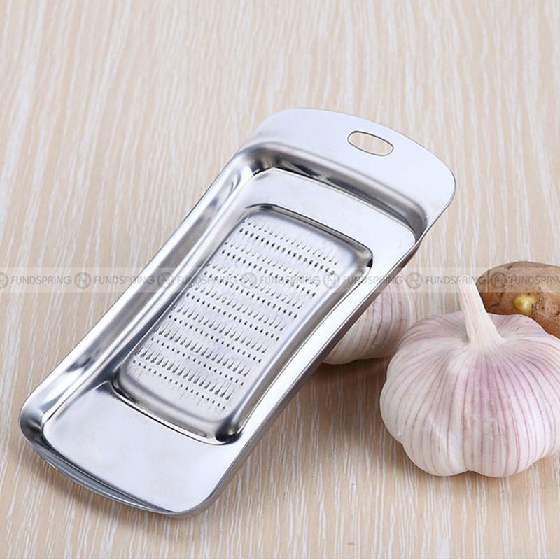 Heavy-Duty Stainless Steel Ginger and Garlic Grinder – Versatile Food Grinding Too