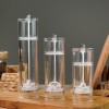Transparent Acrylic Manual Pepper Grinder Condiment Bottle
