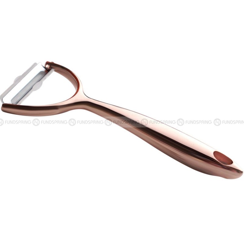 Zinc Alloy Rose Gold Peeler Multifunctional Peeling Paring Knife Zinc Alloy Rose Gold Peeler Multifunctional Peeling Paring Knife
