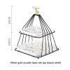 Multi-layer Afternoon Tea Pastry Fruit Plate Storage Rack Cupcake Display Stand Multi-layer Afternoon Tea Pastry Fruit Plate Storage Rack Cupcake Display Stand