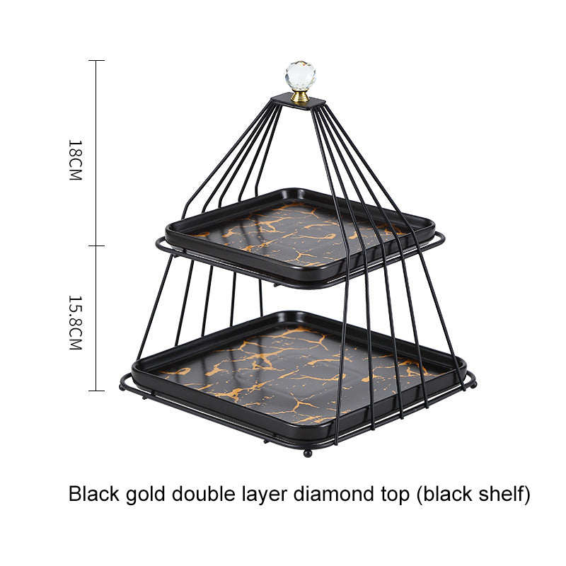 Multi-layer Afternoon Tea Pastry Fruit Plate Storage Rack Cupcake Display Stand Multi-layer Afternoon Tea Pastry Fruit Plate Storage Rack Cupcake Display Stand