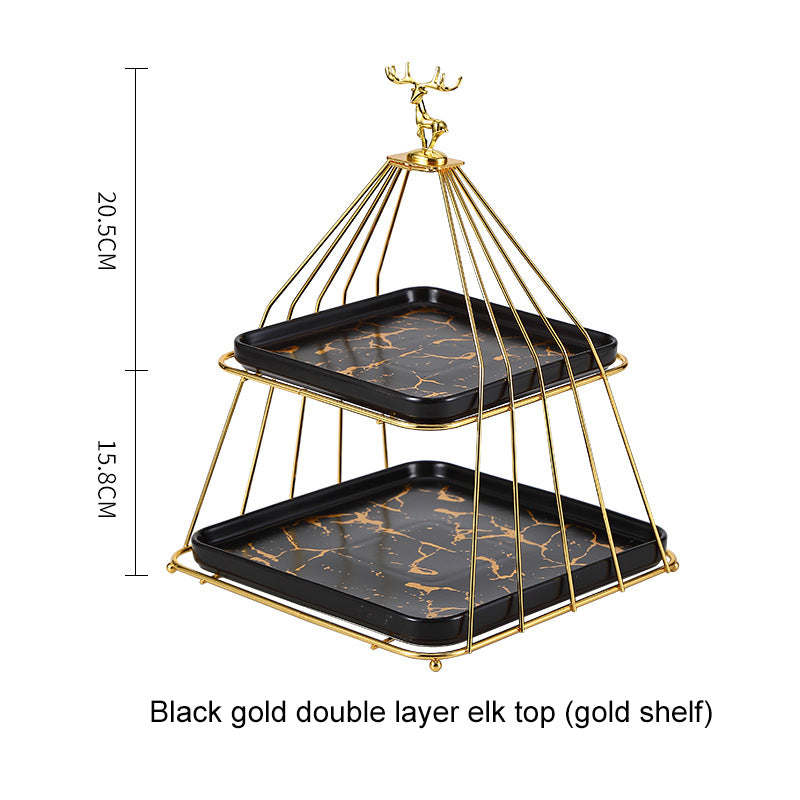 Multi-layer Afternoon Tea Pastry Fruit Plate Storage Rack Cupcake Display Stand Multi-layer Afternoon Tea Pastry Fruit Plate Storage Rack Cupcake Display Stand