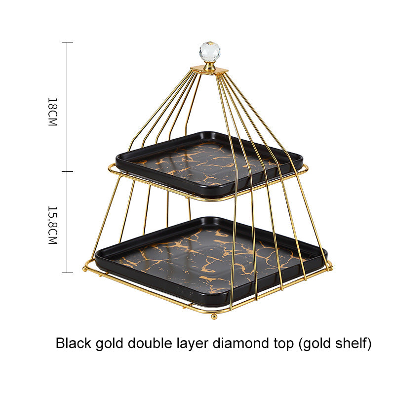 Multi-layer Afternoon Tea Pastry Fruit Plate Storage Rack Cupcake Display Stand Multi-layer Afternoon Tea Pastry Fruit Plate Storage Rack Cupcake Display Stand
