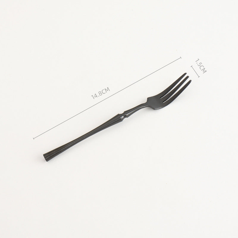 Matte 304 Stainless Steel Knife, Fork, Spoon Cutlery Set, High-quality Steak Flatware Set Matte 304 Stainless Steel Knife, Fork, Spoon Cutlery Set, High-quality Steak Flatware Set