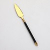 304 Stainless Steel Knife Fork Spoon Flatware Set Sea King Plated Cutlery Steak Fork Coffee Spoon