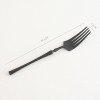 Matte 304 Stainless Steel Knife, Fork, Spoon Cutlery Set, High-quality Steak Flatware Set Matte 304 Stainless Steel Knife, Fork, Spoon Cutlery Set, High-quality Steak Flatware Set