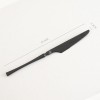 Matte 304 Stainless Steel Knife, Fork, Spoon Cutlery Set, High-quality Steak Flatware Set Matte 304 Stainless Steel Knife, Fork, Spoon Cutlery Set, High-quality Steak Flatware Set