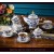 Tea Cup Set of 15 (Kettle*1 + Sugar Pot*1 + Milk Jar*1 + Cup*6 + Saucer*6)  + $230.00 