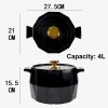 Elegant Chinese Style Soup Casserole - Anti-Dry Household Cooking Casserole Elegant Chinese Style Soup Casserole - Anti-Dry Household Cooking Casserole