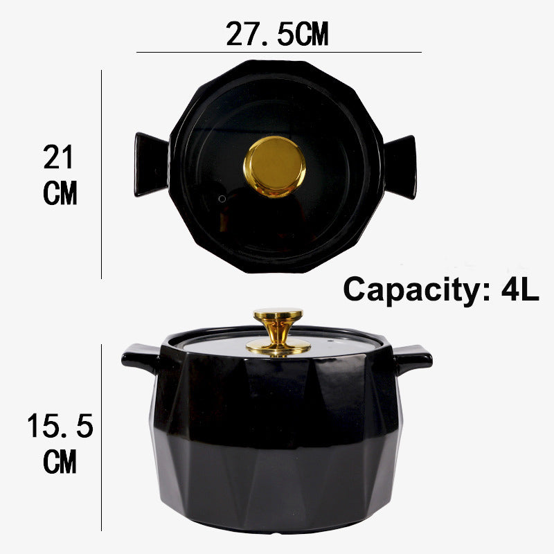 Elegant Chinese Style Soup Casserole - Anti-Dry Household Cooking Casserole Elegant Chinese Style Soup Casserole - Anti-Dry Household Cooking Casserole
