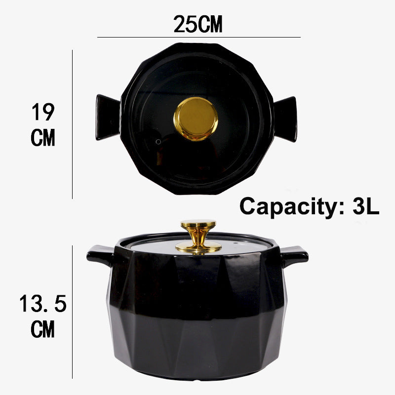 Elegant Chinese Style Soup Casserole - Anti-Dry Household Cooking Casserole Elegant Chinese Style Soup Casserole - Anti-Dry Household Cooking Casserole