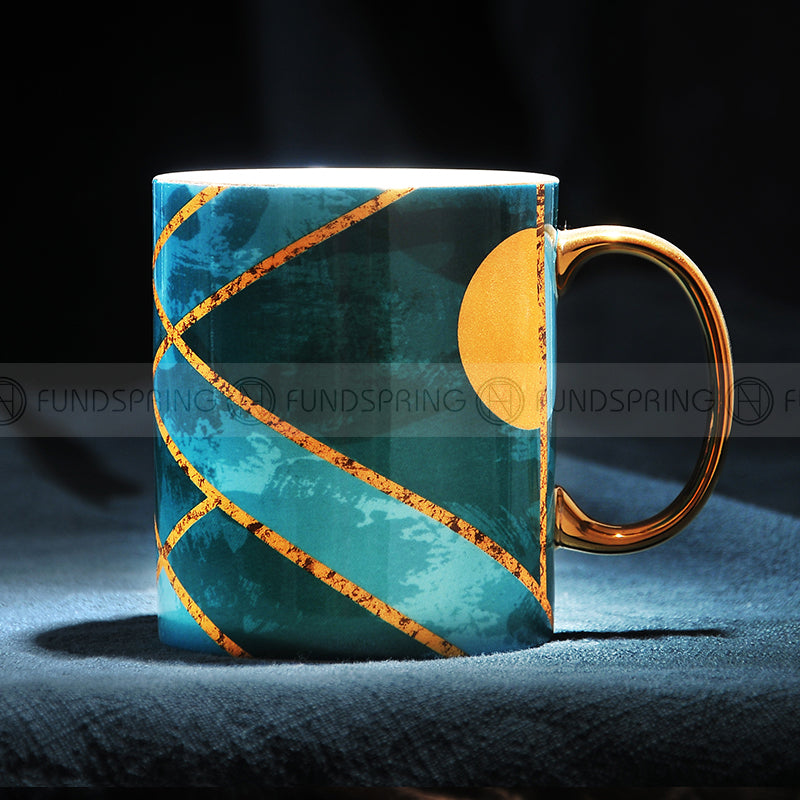 European Light Luxury Bone China Tea Cup - Elegant Ceramic Tea - Coffee Mug European Light Luxury Bone China Tea Cup - Elegant Ceramic Tea - Coffee Mug