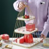Multi-layer Afternoon Tea Pastry Fruit Plate Storage Rack Cupcake Display Stand Multi-layer Afternoon Tea Pastry Fruit Plate Storage Rack Cupcake Display Stand